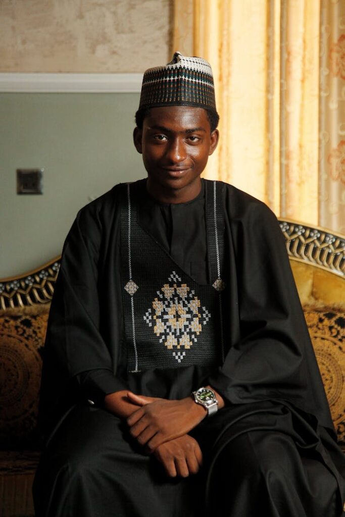 Muhammad in Hausa Attire for Eid